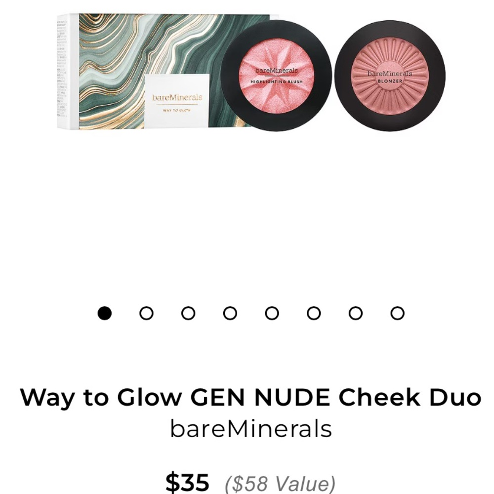 BareMinerals Way To Glow Cheek Dup